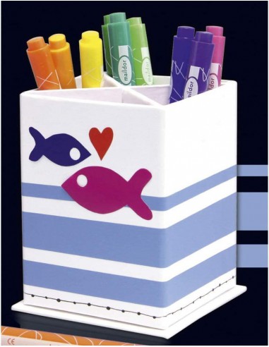 POCHETTE 10 feuilles de papier de couleur lissé gommé - 25X32