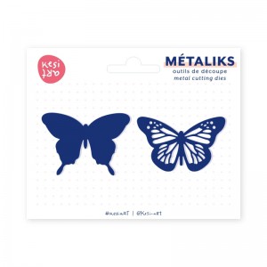 SET DE 2 OUTILS DE DÉCOUPE MÉTALIKS - Dies métaliks - Papillons