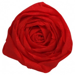 rouleau de papier crépon 2,50 mètre X 0,50 - rouge