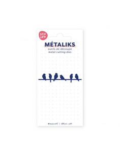 OUTILS DE DÉCOUPE MÉTALIKS  - Dies métaliks - Oiseaux sur une branche