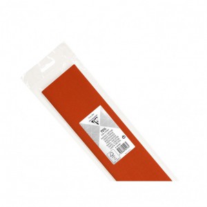 Rouleau de papier crépon 2,50 mètre X 0,50 - orange