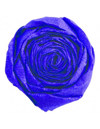 Rouleau de papier crépon 2,50 mètre X 0,50 - violet foncé