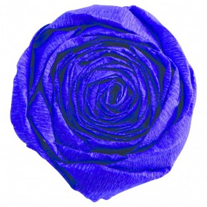 Rouleau de papier crépon 2,50 mètre X 0,50 - violet foncé