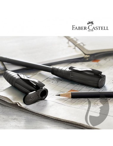 crayon noir B perfect avec gomme + taille crayon récupérateur BLEU