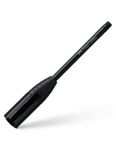 crayon noir B perfect avec gomme + taille crayon récupérateur ROSE