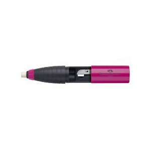 Combinaison Gomme/Taille-crayon - couleur rose