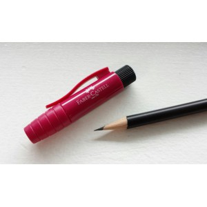 crayon noir B perfect avec gomme + taille crayon simple ROSE