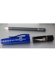 crayon noir B perfect avec gomme + taille crayon simple BLEU 2
