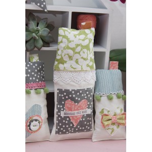 Tissus Lovely Canvas - Beurre fondu - 30x60cm