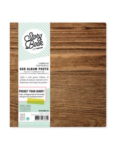STORY-BOOK - Album classeur 6X8 - Wood
