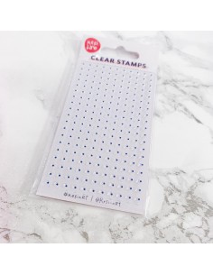 TAMPON TRANSPARENT - SPÉCIAL BULLET JOURNAL - POINTILLÉS