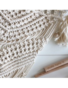 MACRAMÉ - Baguettes en bois naturel - 15cm 2