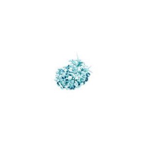 Attaches parisiennes - 4 mm - Coloris bleu
