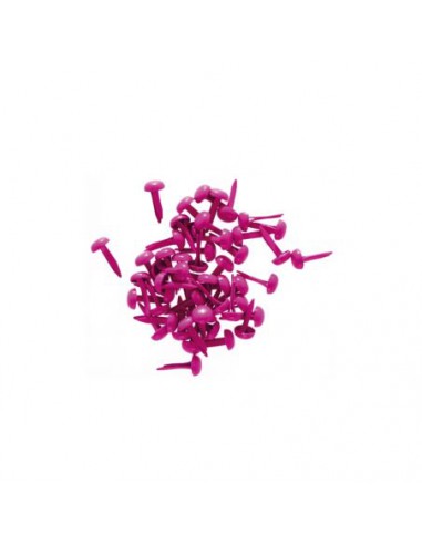 Attaches parisiennes - 4 mm - Coloris fushia