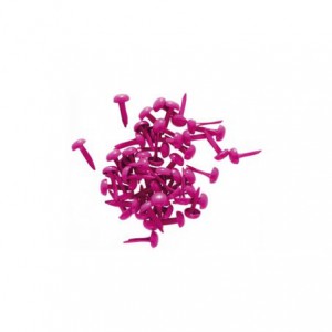 Attaches parisiennes - 4 mm - Coloris fushia