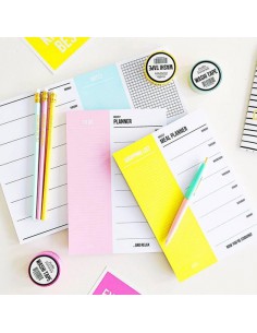 Carnet A5 - 50pages -  Weekly planner pink 2