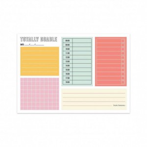 Carnet A5 - 50 pages - Noteblock Totally doable Daily
