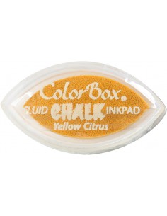 ColorBox Chalk Cat's Eye – mini encreur "Craie"  pour Tampons - Yellow citrus