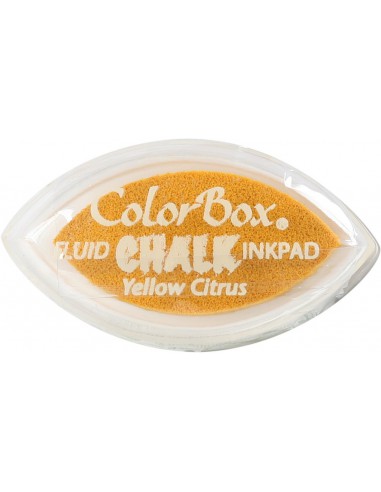 ColorBox Chalk Cat's Eye – mini encreur "Craie"  pour Tampons - Yellow citrus