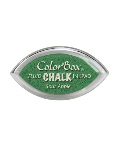 ColorBox Chalk Cat's Eye – mini encreur "Craie"  pour Tampons - sour apple