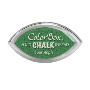 ColorBox Chalk Cat's Eye – mini encreur "Craie"  pour Tampons - sour apple