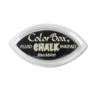 ColorBox Chalk Cat's Eye – mini encreur "Craie"  pour Tampons - black bird