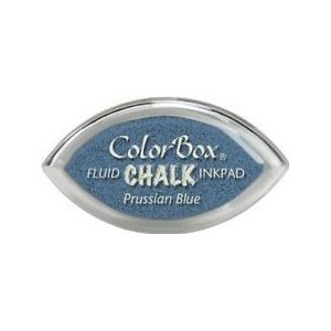 ColorBox Chalk Cat's Eye – mini encreur "Craie"  pour Tampons - prussian blue