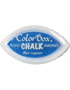ColorBox Chalk Cat's Eye – mini encreur "Craie"  pour Tampons - blue lagoon