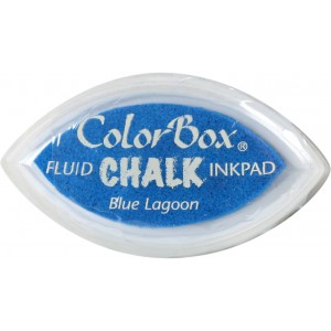 ColorBox Chalk Cat's Eye – mini encreur "Craie"  pour Tampons - blue lagoon