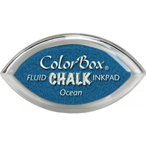ColorBox Chalk Cat's Eye – mini encreur "Craie"  pour Tampons - ocean