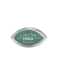 ColorBox Chalk Cat's Eye – mini encreur "Craie"  pour Tampons - warm green