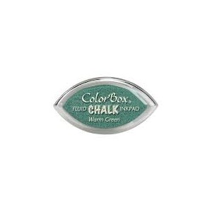 ColorBox Chalk Cat's Eye – mini encreur "Craie"  pour Tampons - warm green