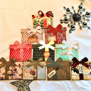 6 Thinlits Dies ­ insert pour carte cadeau