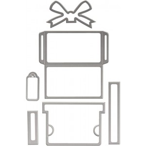 6 Thinlits Dies ­ insert pour carte cadeau