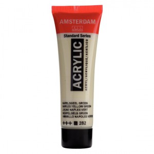 Standard Series Acrylique Tube 20 ml - Jaune de Naples Vert 282