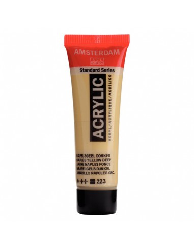 Standard Series Acrylique Tube 20 ml - Jaune de Naples Foncé 223