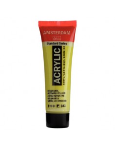 Standard Series Acrylique Tube 20 ml - Jaune Verdâtre 243