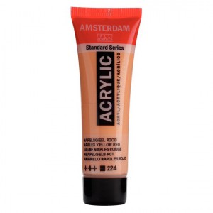 Standard Series Acrylique Tube 20 ml Jaune de Naples Rouge 224