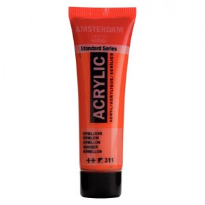 Standard Series Acrylique Tube 20 ml - Vermillon 311