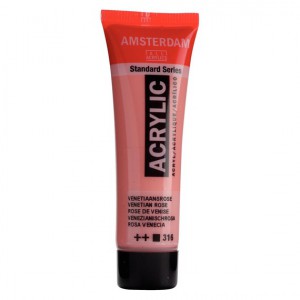 Standard Series Acrylique Tube 20 ml - Rose de Venise 316