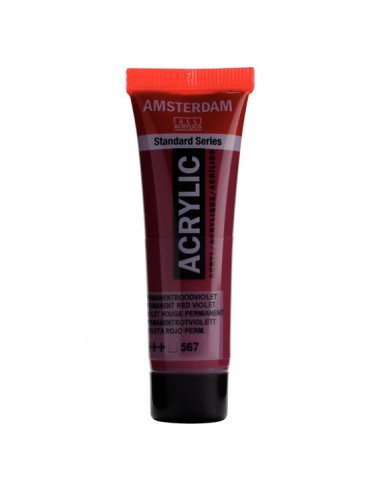 Standard Series Acrylique Tube 20 ml - Violet Rougeâtre Permanent 567