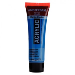 Standard Series Acrylique Tube 20 ml - Cyan Primaire 572