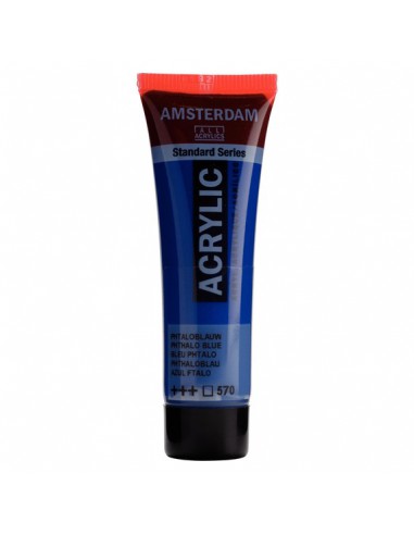 Standard Series Acrylique Tube 20 ml - Bleu Phtalo 570