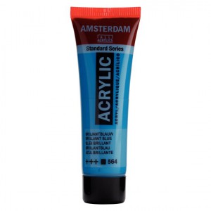 Standard Series Acrylique Tube 20 ml - Bleu Brillant 564