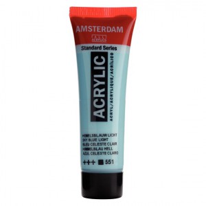 Standard Series Acrylique Tube 20 ml - Bleu Céleste Clair 551