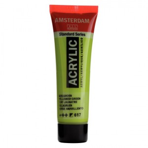 Standard Series Acrylique Tube 20 ml - Vert Jaunâtre 617