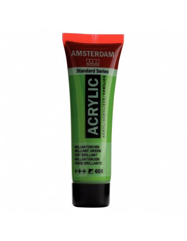 Standard Series Acrylique Tube 20 ml - Vert Brillant 605