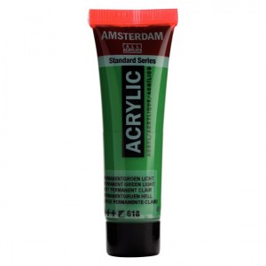 Standard Series Acrylique Tube 20 ml - Vert Permanent Clair 618