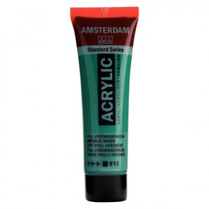 Standard Series Acrylique Tube 20 ml - Vert Paul Véronèse 615