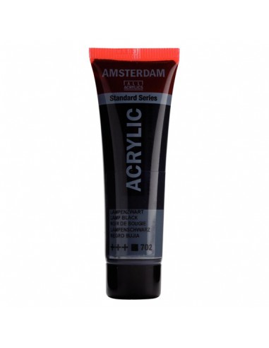 Standard Series Acrylique Tube 20 ml - Noir de Bougie 702